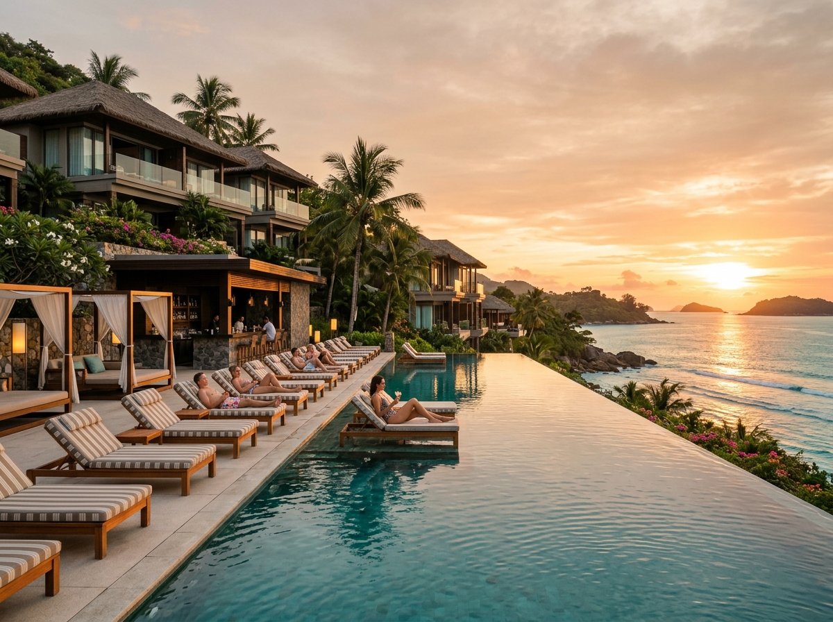 5-star luxury water bungalow